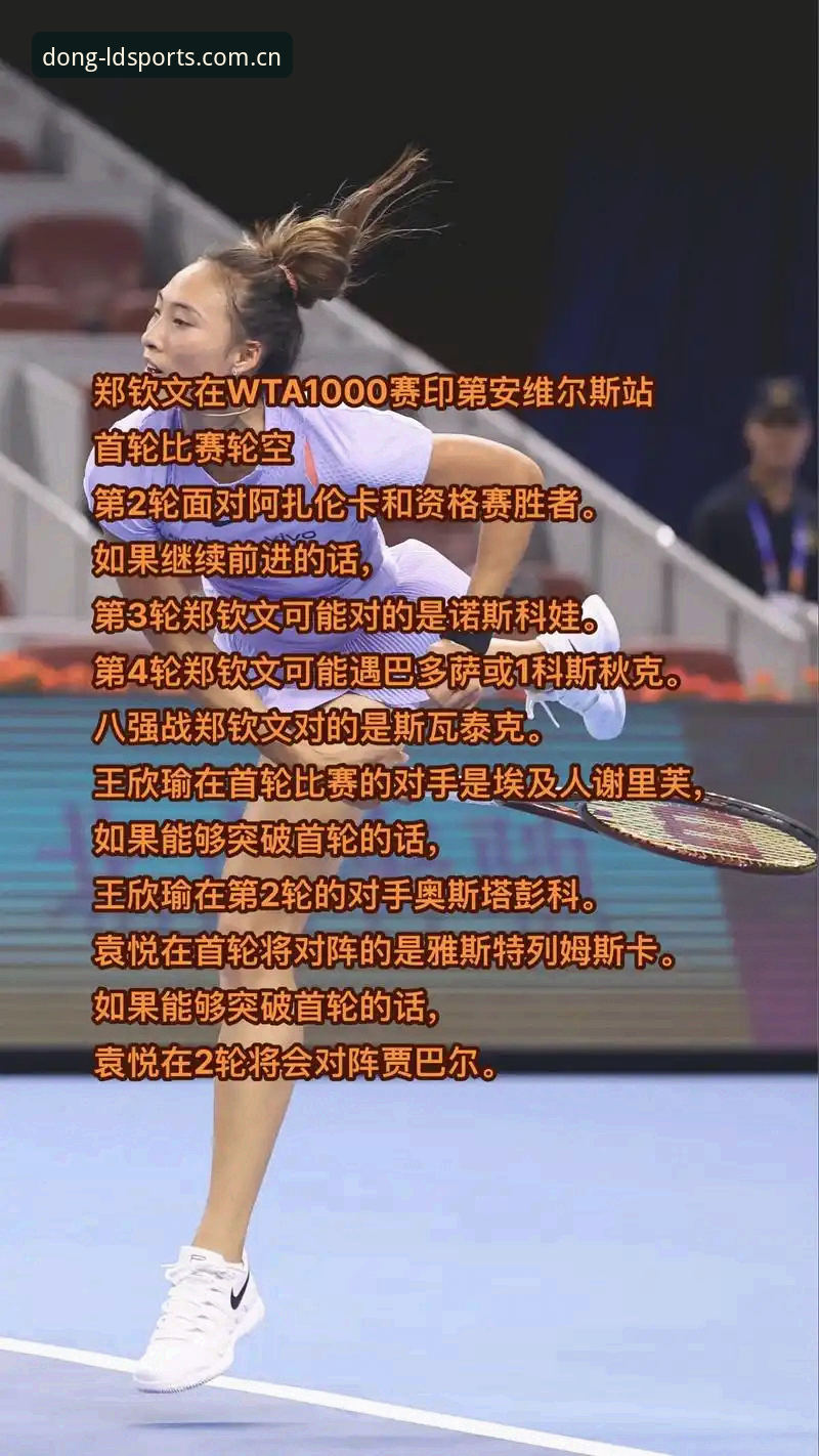 乐动体育最新版下载怎么样 2026年法网女单抽签结果出炉,中国金花郑钦文的保分压力有多大?